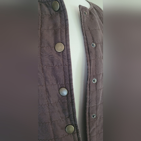 100% Silk SilkLand Quilted Jacket Size L - Picture 6 of 8